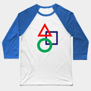 Geometric pattern Baseball T-Shirt